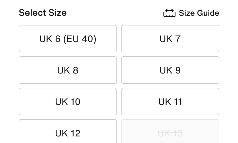 Size Guide