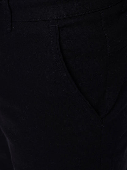 Black Soft Linen Pant