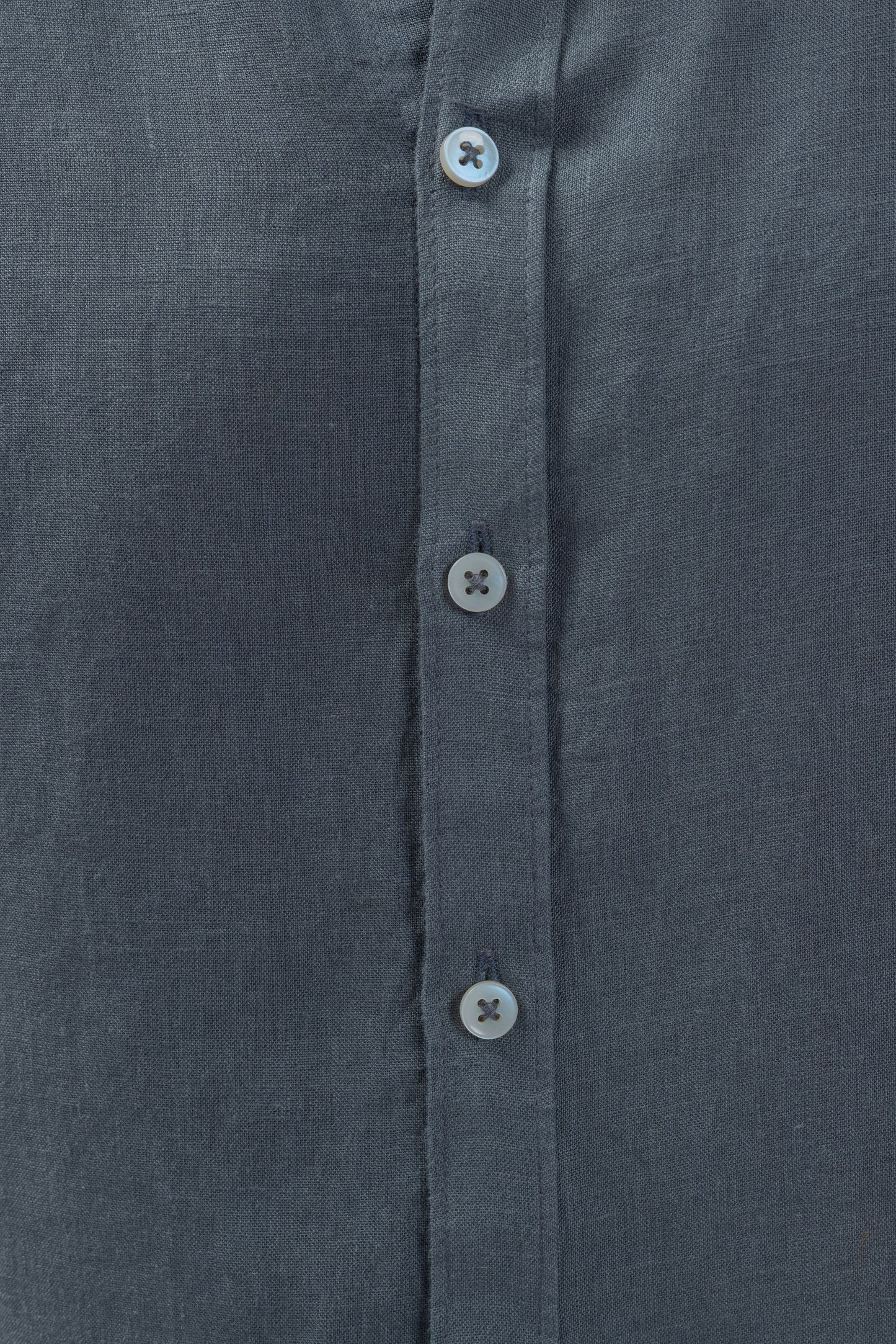 Slate Grey 60 LEA Pure European Linen | Lightweight Shirt